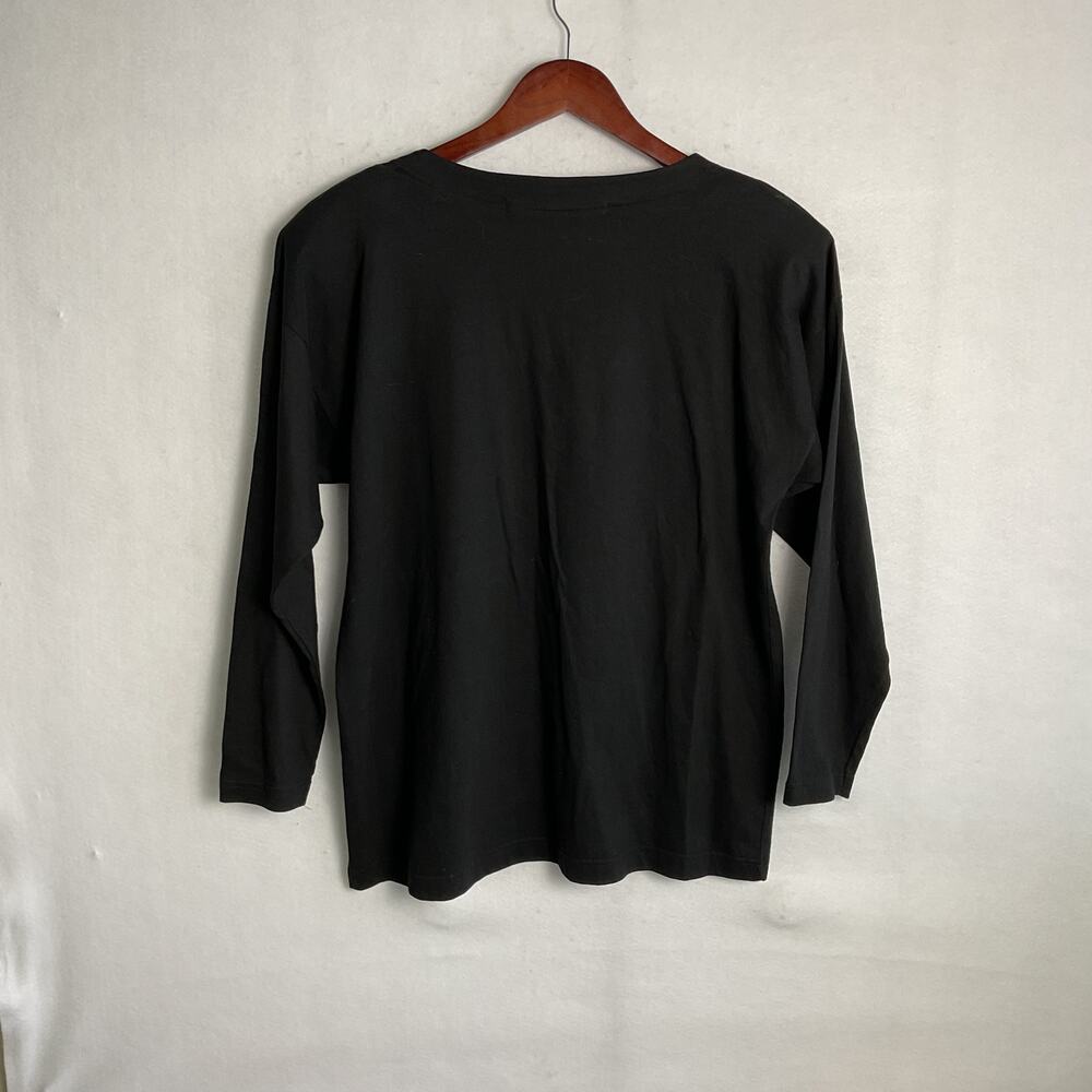 Victoria Jones Womens Hand Beaded Vintage Style Halloween Sweater Black Medium - Picture 5 of 9